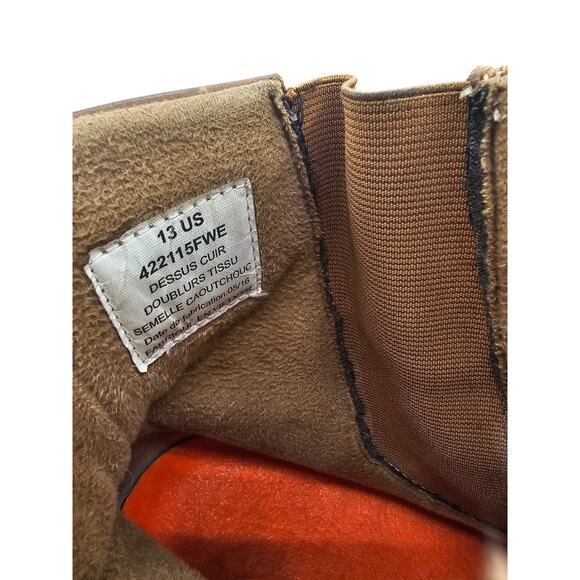 Kodiak Canada Mens Sz 13 Slip On Waterproof Boots Brown Leather Chore main image 8